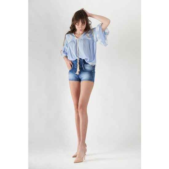 BLUSA LOVE AZUL