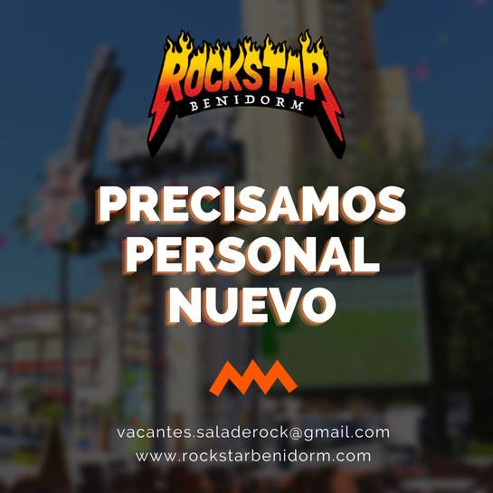 PRECISAMOS PERSONAL ROCKSTAR