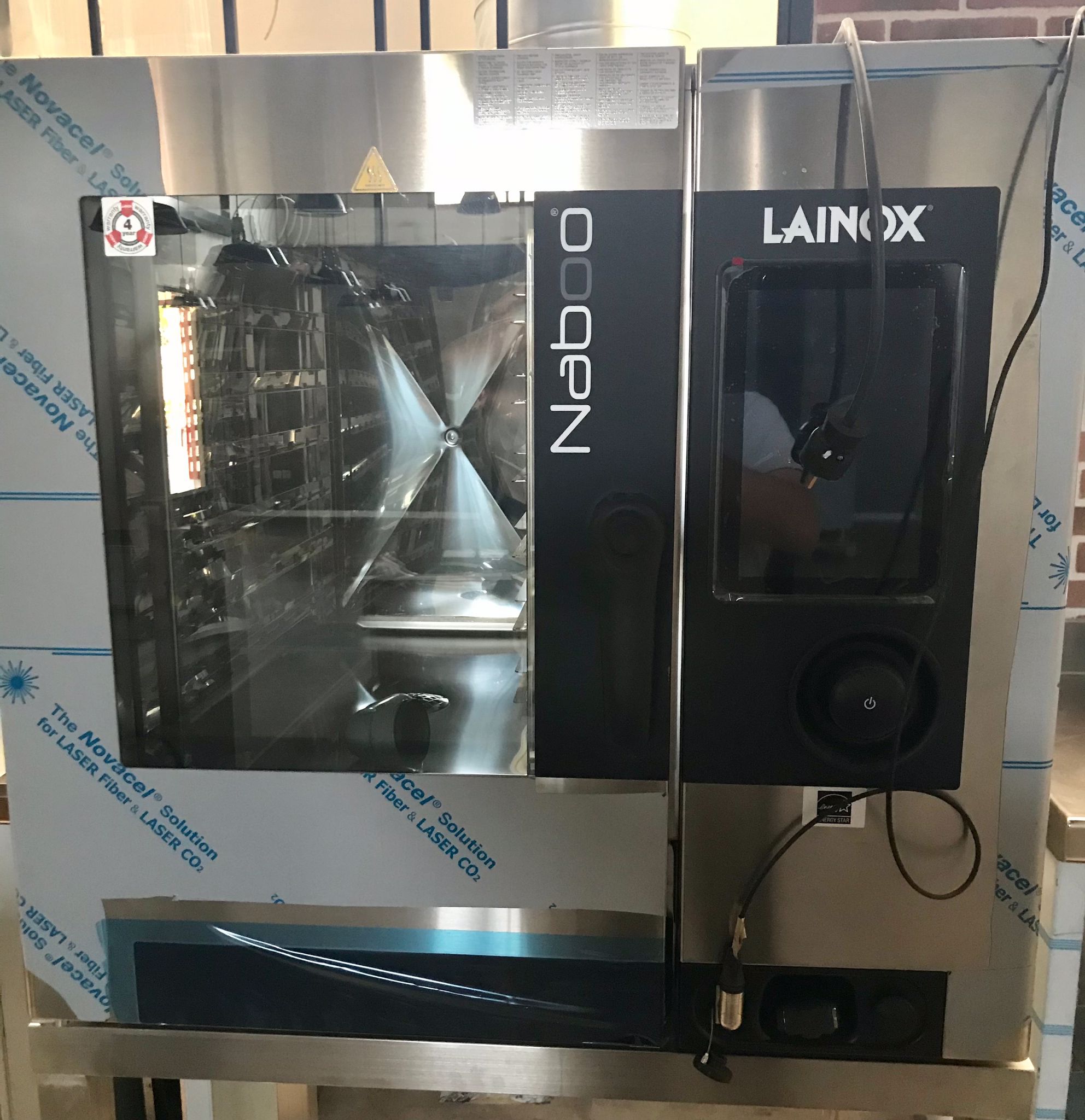 HORNO A GAS LAINOX DEMOSTRACION