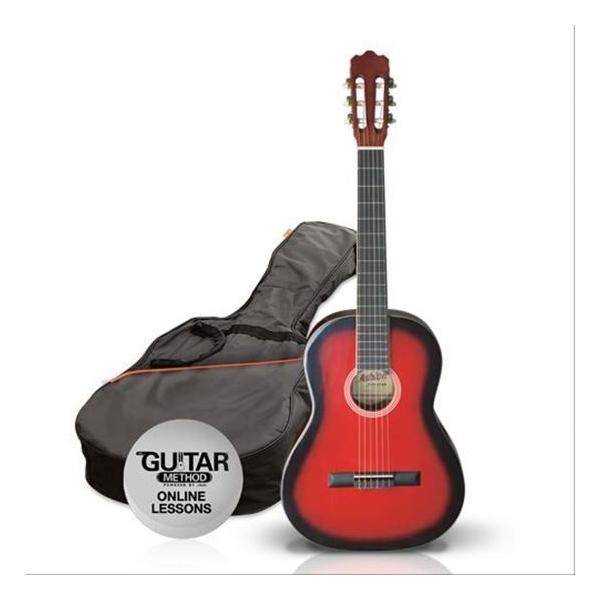 PACK GUITARRA CLÁSICA SPCG12TRB 1/4 ROJA ASHTON