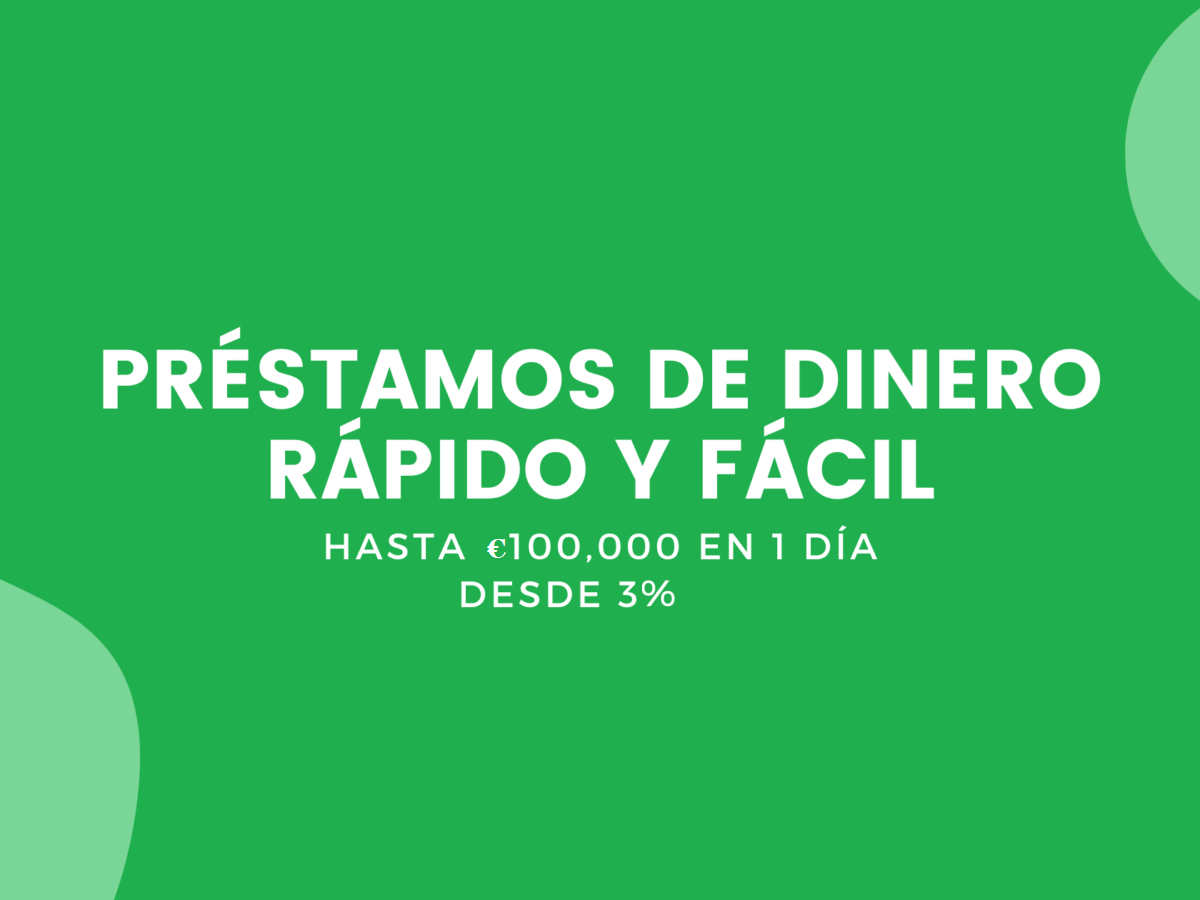 Préstamo rápido entre oferta individual muy seria!