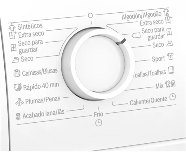 Bosch WTR85V91ES - Secadora Serie 4 con bomba de calor A++ de 8kg