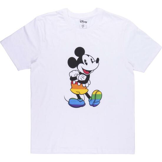 CAMISETA CORTA SINGLE JERSEY DISNEY PRIDE BLANCO