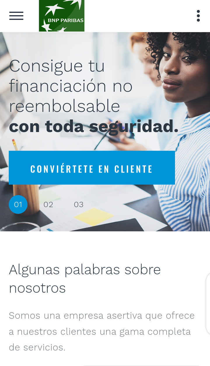 Oferta de crédito.