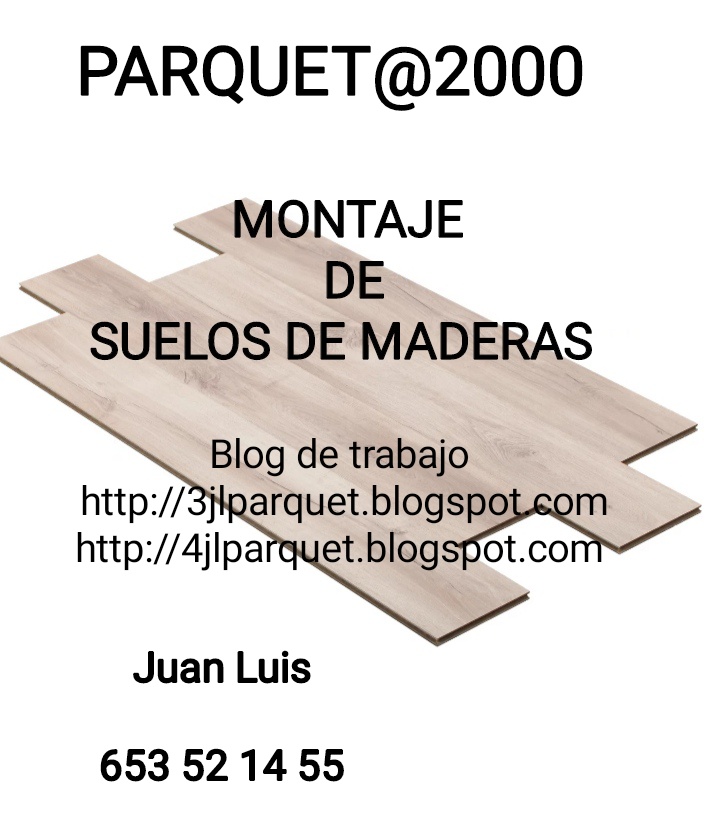 montador de suelos de maderas laminados