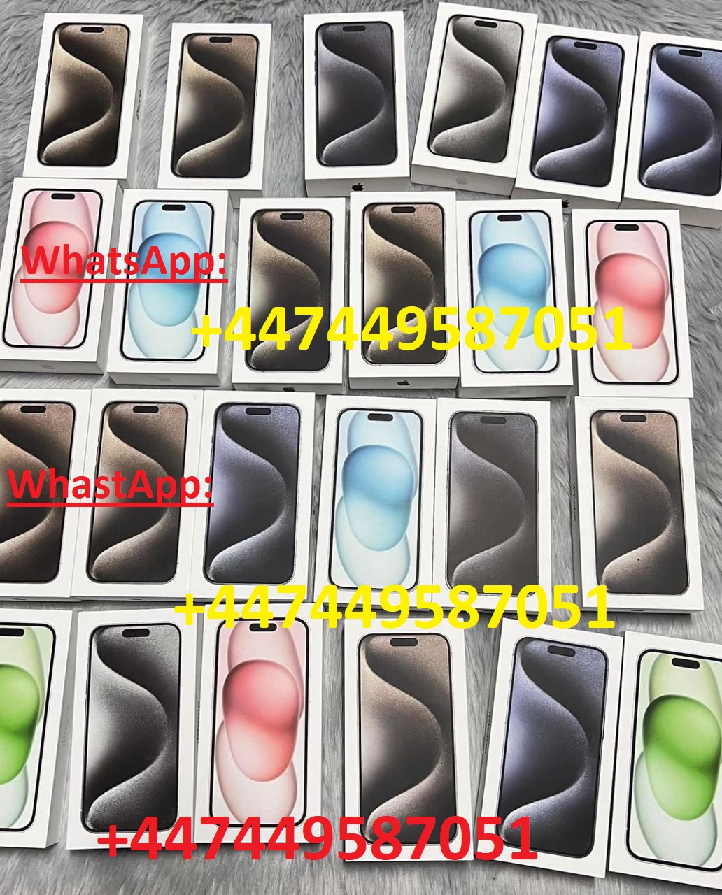 iPhone 15 pro, 700eur, iPhone 14 pro, 530eur, iPhone 13, 320eur, iPhone 15 pro max, 800eur, Samsung s24, 520eur