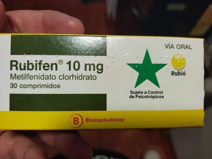 Tratamiento farmacológico del Rubifen/TDAH en España