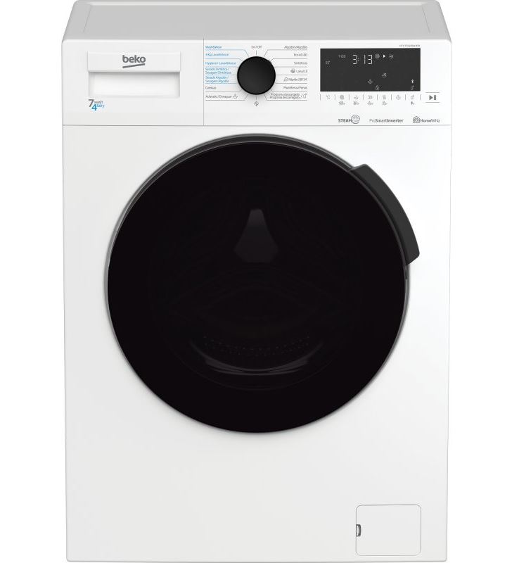 Beko HTV7716DSWBTR Lavadora-Secadora Carga Frontal 7+4kg 1400rpm D Htv 7716 Dsw Bt