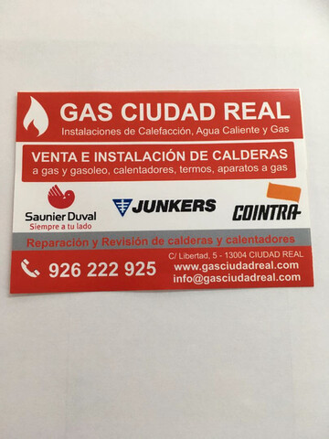 INSTALADOR DE GAS, CALEFACCIÓN, CALDERAS