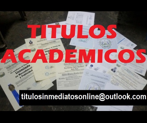 Titulos academicos inmediatos