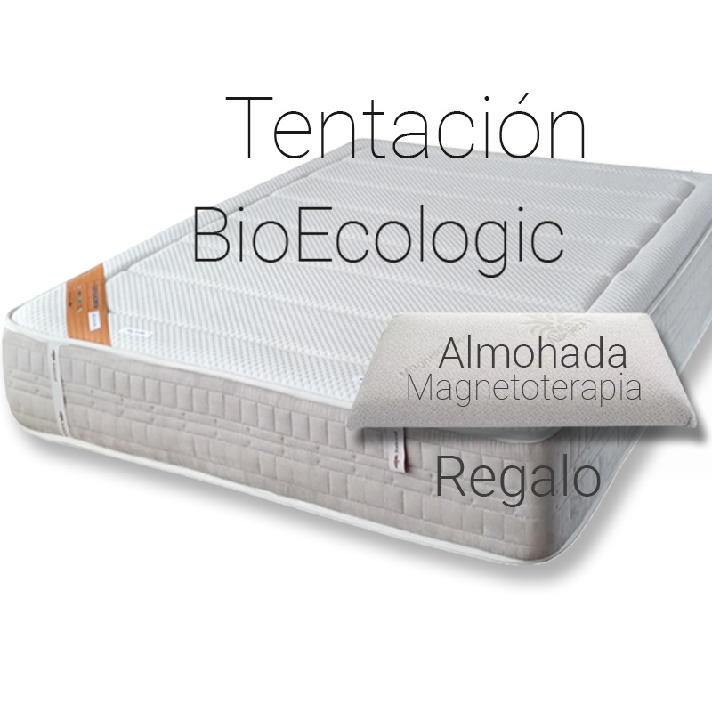 Colchón Viscoelástico Bio Ecologic Tentación Doble Firmeza Ecológico TodosDuermen.Com Todas Las Medidas Con Envío Gratis