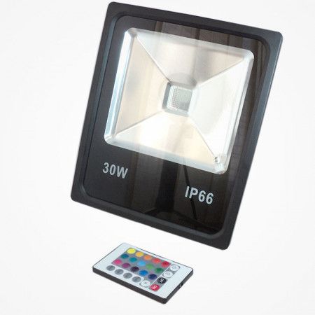 FOCO LED 220V 30W RGB IP65