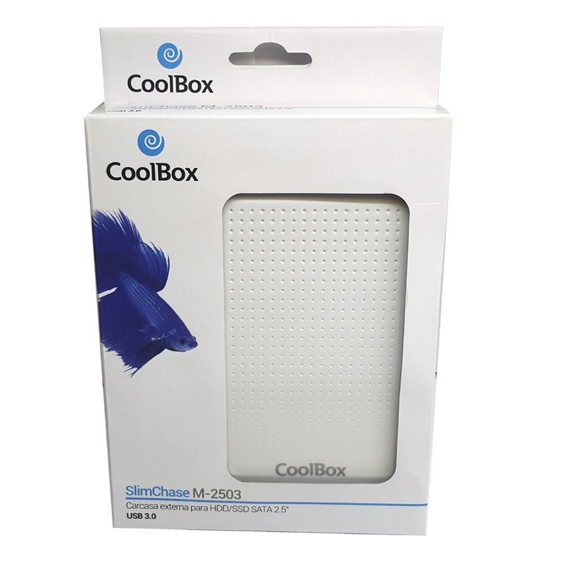 CoolBox SlimChase M-2503 Carcasa HDD/SSD SATA 2.5" USB 3.0