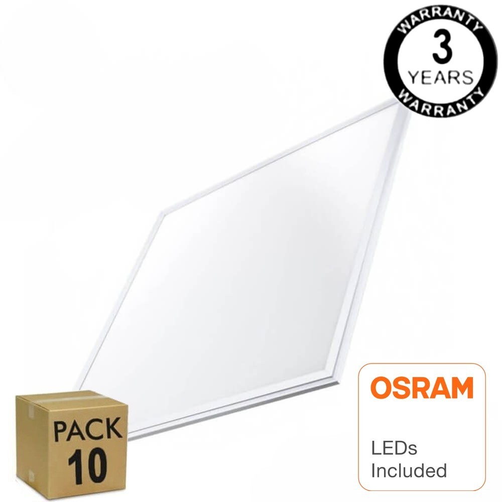 PACK 10 Panel LED 60x60 48W - OSRAM CHIP DURIS E 2835